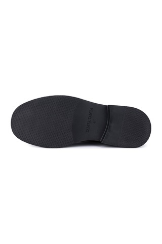 Tamer Tanca Erkek Hakiki Deri Casual Ayakkabı 1068 1601 Erk Ayk Sk25-26 Sıyah Dr/ac Siyah