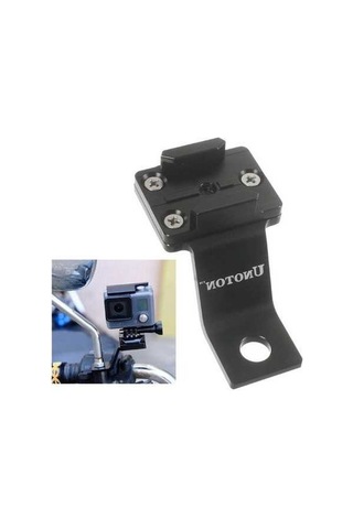 Createtech Unoton Gopro Hero 4/3+/3/2/1/sj4000/sj5000 İçin Metalik Motosiklet Montaj Klipsi