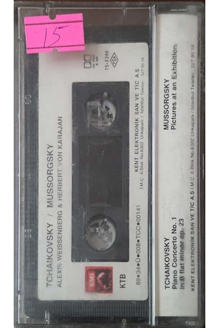 Plak Değildir Kaset Tir Tchaikovsky Mussorgsky Kaset
