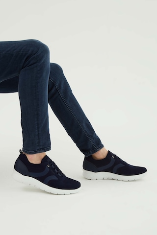 Callaghan Erkek Tekstil Deri Lacivert Sneakers & Spor Ayakkabı 618 51303 Erk Ayk Y23 Mınox/azul Lacivert