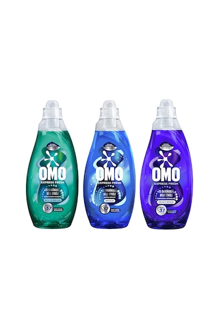 Omo Express Fresh Capcanlı Siyahlar 1480ml X1 Kötü Koku Karşıtı Beyaz Ve Renkliler X1 Ultra Beyaz X1 Diğer