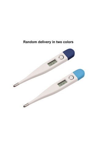 Jeehugo Ev Ve Evcil Hayvanlar İçin Çift Kullanimlı Hızlı Ölçüm Elektronik Termometre - Ağız/altı Çene - Lcd Ekranlı - Su Geçirmez - 3 Rastgele Model