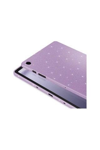 Samsung Galaxy Uyumlu Tab S9 Fe / S9 / S8 / S7 10.9/11inç Tablet Kılıfı Işıltılı Parlak Görünüm Koton Case Kılıf