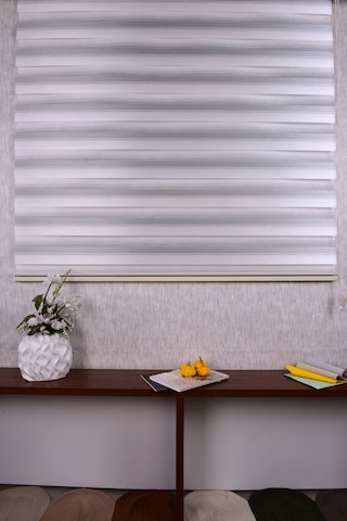 Açık Gri Kendinden Desenli Etek Dilimsiz Ds11747 V3 Zebra Stor Güneşlik Perde