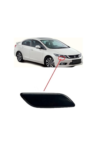 Honda Civic Far Yıkama Motoru Kapağı Sağ 2012-2013-2014-2015