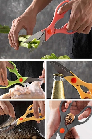 Pizza Börek Tavuk Kesici Ceviz Kırıcı Çok Amaçlı Mutfak Makası