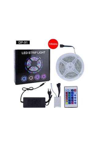 Dempower 10 Metre Şerit Led Asorti