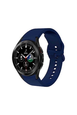 Samsung Uyumlu Galaxy Watch 4 Classic 46Mm Kordon Silikon Kordon