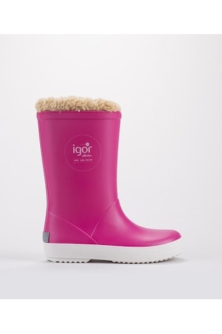 Igor W10207-007 Splash Nautıco Borreguıto Fuşya Yağmur Çizmesi