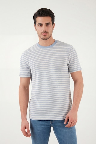 Buratti Erkek T Shirt 5904027 Mavi Mavi