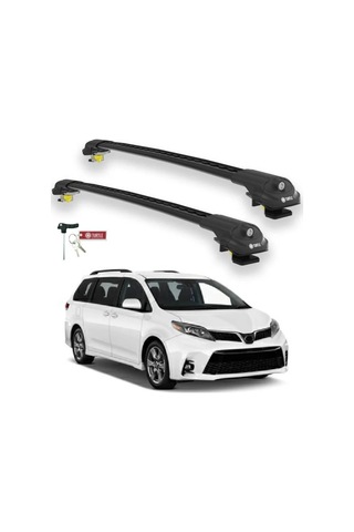 Turtle Toyota Sienna Xl30 2011-2020 Ara Atkı Air1 Siyah