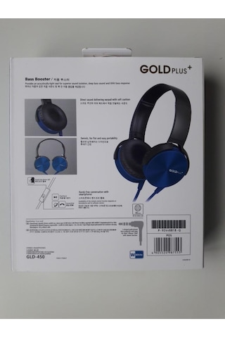 Gold Plus Extra Bass Stereo Kulak Üstü Kulaklık