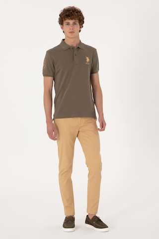 U.S. Polo Assn. Erkek Camel Kanvas Pantolon 50309142-VR015