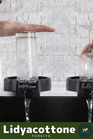 Bulaşık Durulama Bardak Yıkama Aparatı Mutfak Lavaboları İçin Hızlı Kupa Durulama