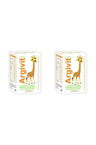 Argivit 30 Tablet Multivitamin 2'li Paket