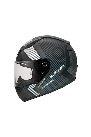 Ls2 Rapıd 2 Extra Mat Siyah-gri Kask Gri