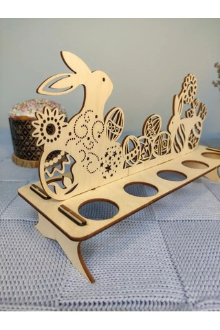 Woodiks Paskalya Yumurtası Standı 152009640 Bej