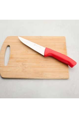 Aryıldız Rexa Et Bıçağı Kırmızı 14,5 Cm Renkli