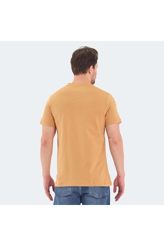Slazenger RIVALDO Erkek V Yaka Hardal Tişört