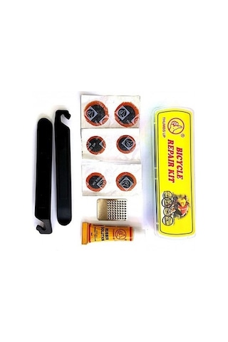 Kısa Alüminyum Pompa + Levyeli Mini Yama Seti