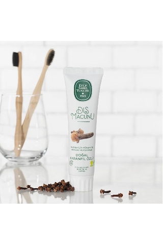 Eyüp Sabri Tuncer Glutensiz Diş Macunları 90 Ml X 2 Adet, Karanfil Ve İngiliz Karbonat, H-pro Hijyen Tam Koruma