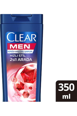 Men Hızlı Stil 2si1 Arada Kepeğe Karşı Etkili Şampuan 350 Ml