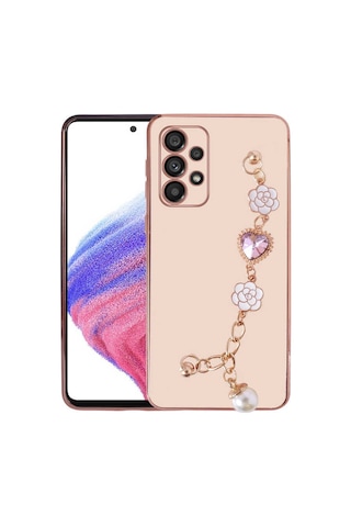 Zore Samsung Galaxy Uyumlu A13 4g Kılıf El Tutamaçlı Kamera Korumalı Omsy Taka Silikon Kapak - Mor