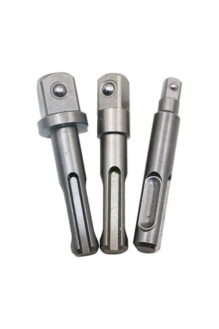 Tangshopping Adet/takım Sds Boru Anahtarı Matkap Somun Somun Sürücü Adaptörü 3/8 1/4 1/2 ''shank Darbeli Matkap Çekiç Adaptörü Ools
