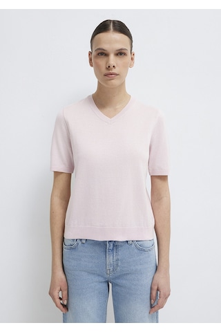 Mavi - V Yaka Pembe Kazak 1710868-70969 Pembe