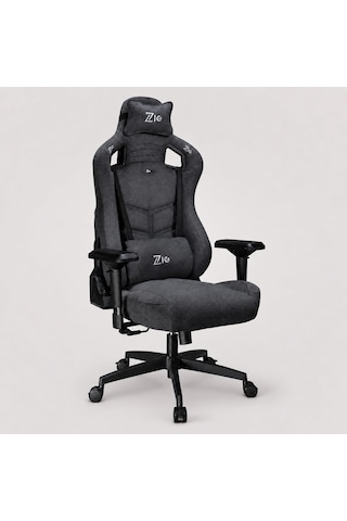 Gaming Venom Fabric Premium Oyuncu Koltuğu Ve Çalışma Sandalyesi, Air Flow Keten Kumaş, Oturak Ve Sırtta Visco Sünger, 4d Kolçak, 160 Yatış Çok Renkli