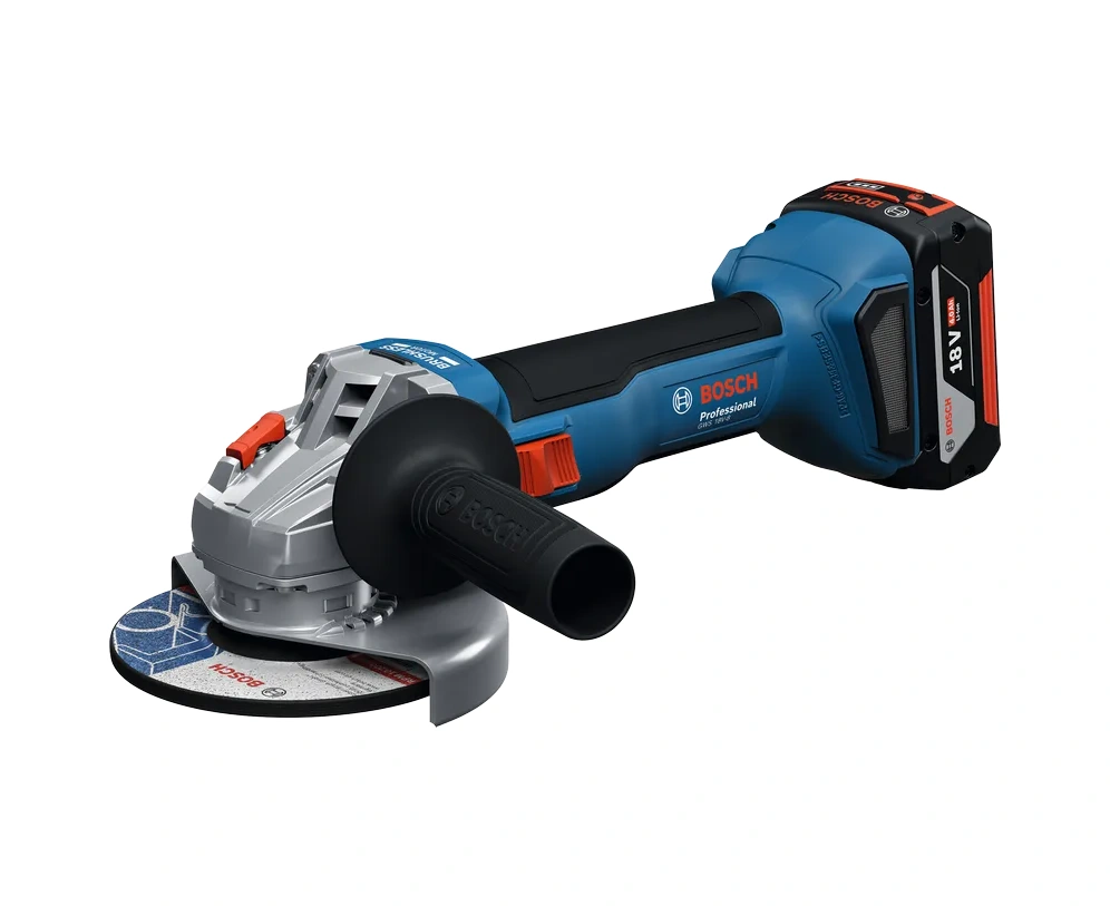 Bosch Professional GWS 18V-8 4.0AH Tek Akülü Taşlama Makinesi - 06019N9021