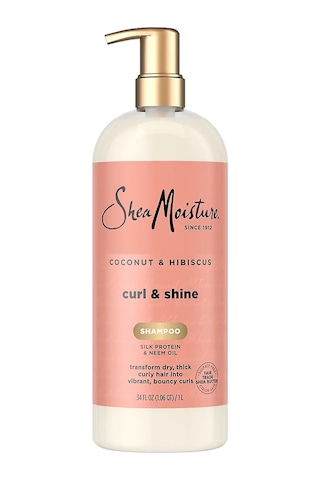 Shea Moisture Coconut & Hibiscus Bukle Kontrolü Ve Parlaklık Şampuanı 1 L
