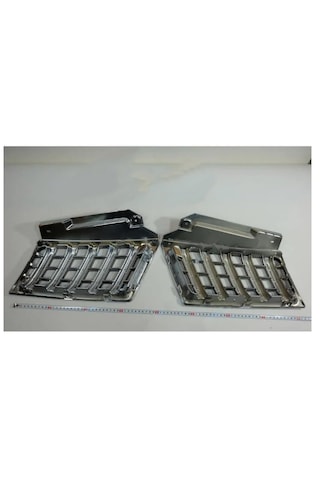 Mitsubishi L200 2010-2014 Arası Krom Ön Panjur Sağ-sol Takım Set-