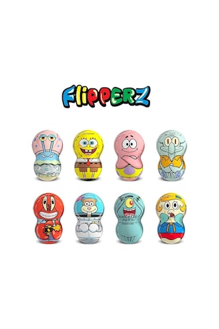 Flipperz Sünger Bob Süngerbob Spongebob Sponge Bob Hacıyatmaz Lisanslı Figürlü Oyuncaklı Şekerleme