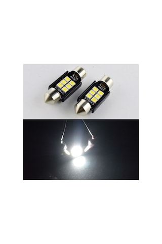 36mm Sofit 6 Smd 3030 Chip Led Ampul Aktif Canbus Femex