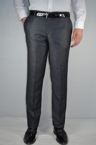 Erkek Battal Klasık Linens Kumaş Pantolon Siyah