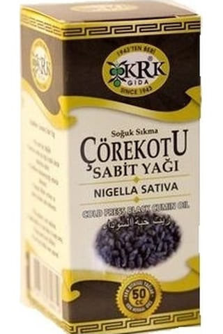 Krk Gıda Çörekotu Yağı 50 ML