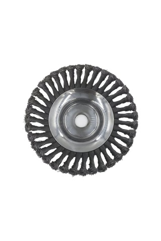 6 İnç Çim Biçme Makinesi Düzeltici Parçaları Genel Aşınmaya Dayanıklı Çok İşlevli Çelik Tel Pas Temizleme Ayıklama Plakası Biçme Makinesi Kafası