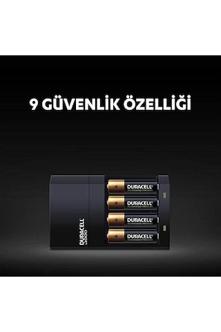 Cef 14 Pil Şarj Cihazı, 4 Saat 1 Adet Ve Şarj Edilebilir Aa Ve Aaa Pil 2&apos Şer Adet