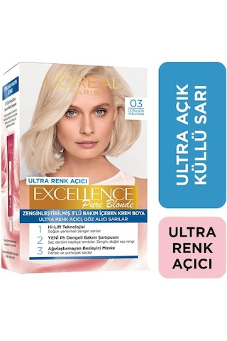 L'Oréal Paris Excellence Pure Blonde Ultra Renk Açıcı - 03 Ultra