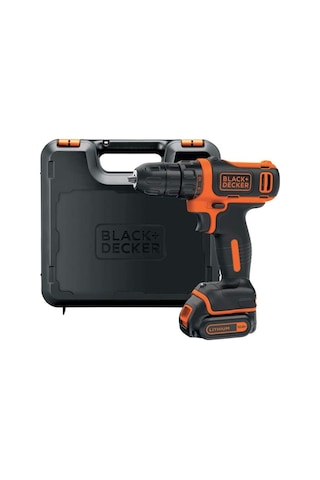 Black+Decker BDCDD12K-QW 10.8V 1.5 Ah Li-Ion Darbesiz Akülü Vidalama