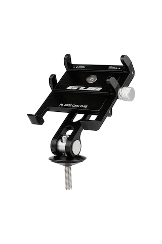 Vkemall Alüminyum Bisiklet Telefon Tutucu, 55-100mm Genişliğe Uyarlanabilir, Açı Ayarlı, Sağlam Tutuş, Kolay Kurulum 3.7"-7.2" Telefonlar İçin Çok Renkli