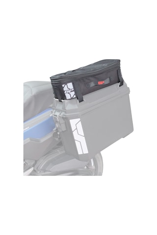 Gp Kompozit Kmsc06 Universal Motosiklet Yan Çanta Üstü Kumaş Çanta Siyah