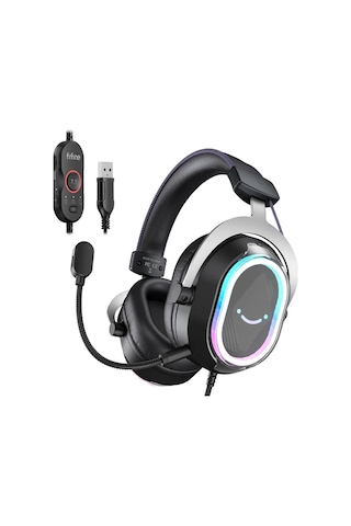 Fifine Ampligame H13 Mikrofonlu 7.1 Rgb Oyuncu Kulaklığı