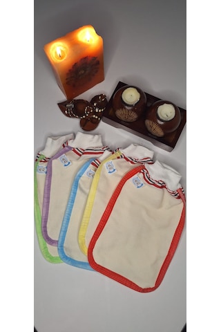 Eker Gökkuşağı Serisi Lastikli Hızlı Giy Kese Seti 5'li