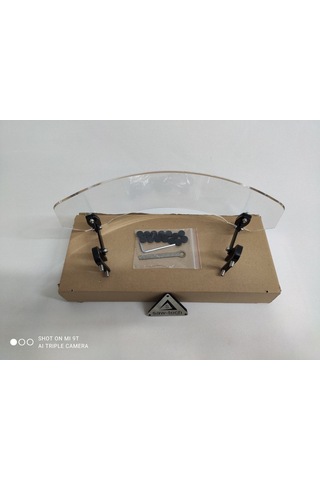 Üniversal Deflektör Rüzgar Saptırıcı Genişlik:380mm X Yükseklik:155mm