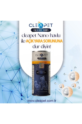 Cleapet Exclusıve Seri 4'lü Nano Havlu