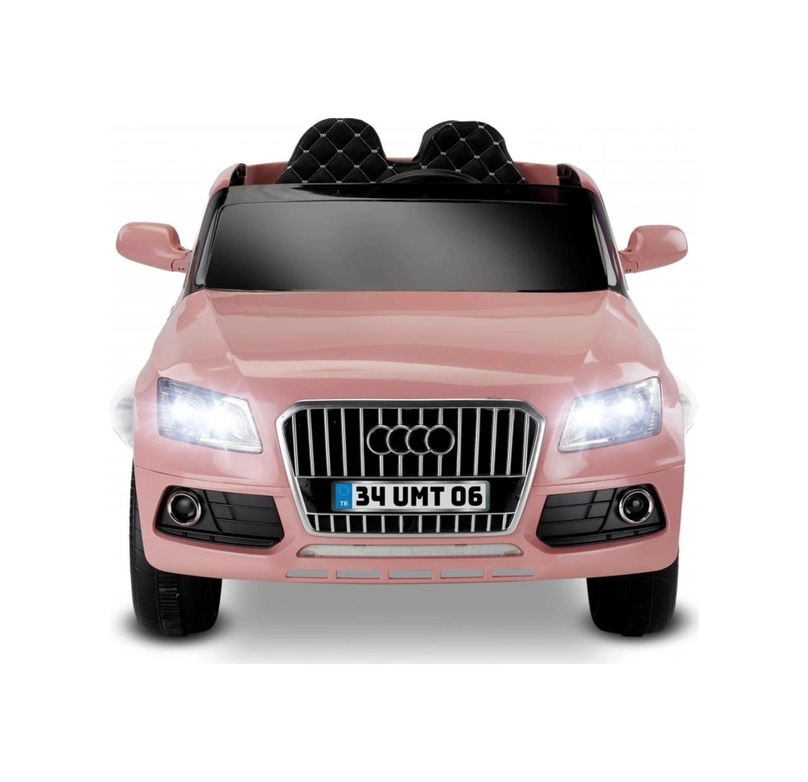 Babyhope 437 Q-suv Akülü Jeep 12v Uzaktan Kumandalı Akülü Araba Audio Q Suv Pembe