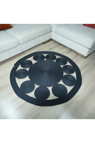 Zengin Design Home Kilim Siyah