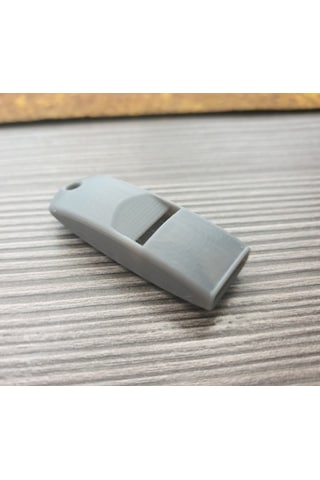 129db Özel Üretim Düdük Spor Düdüğü Gri